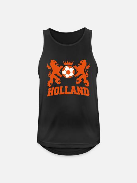 holland / nederlands elftal / the netherlands - Men's Breathable Tank Top - black
