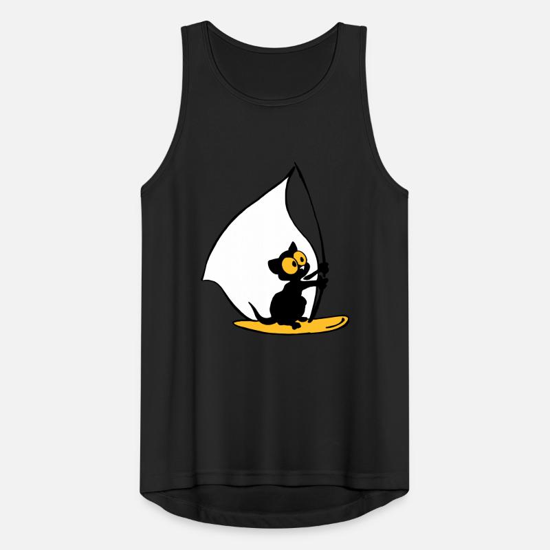 Georgie kitten sails Men's Breathable Tank Top