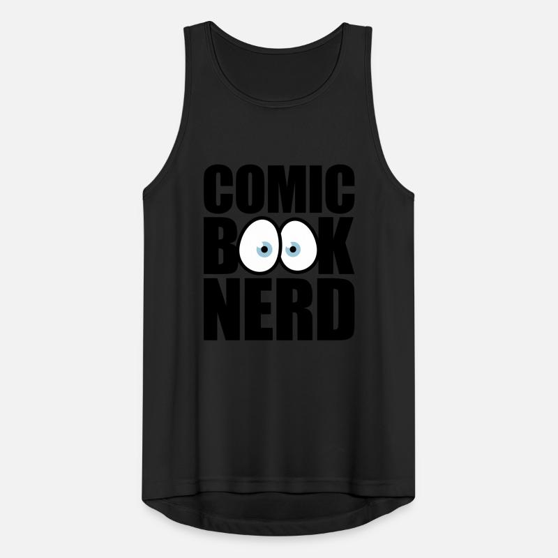 Comic book nerd Men's Breathable Tank Top