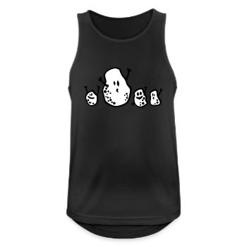 potatoes - Men's Breathable Tank Top - black - Front - Nick (188cm)