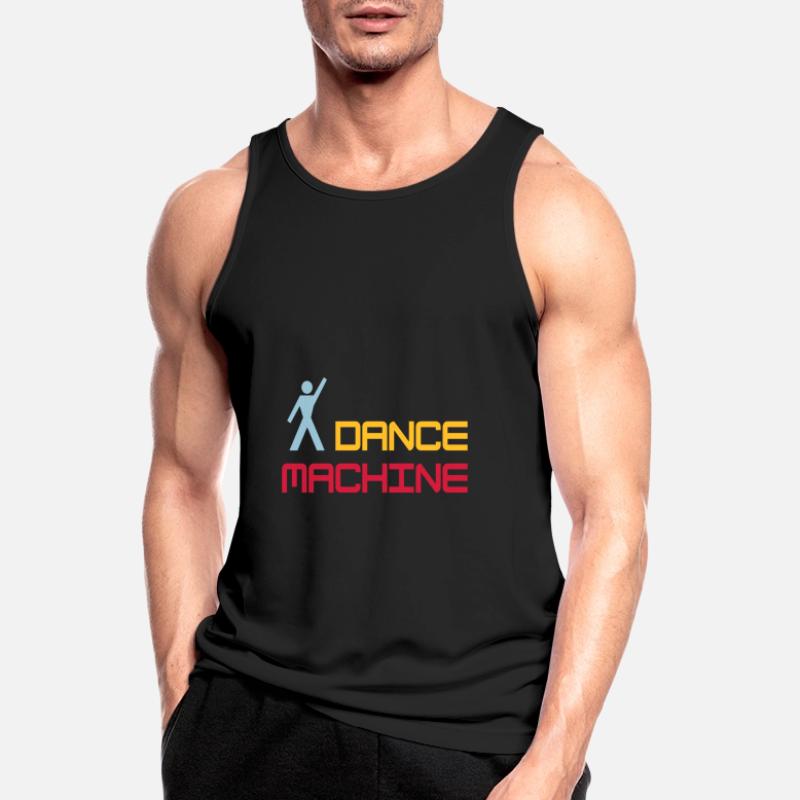★ Couleurs de conception modifiables ★ Dance Machine Débardeur respirant Homme