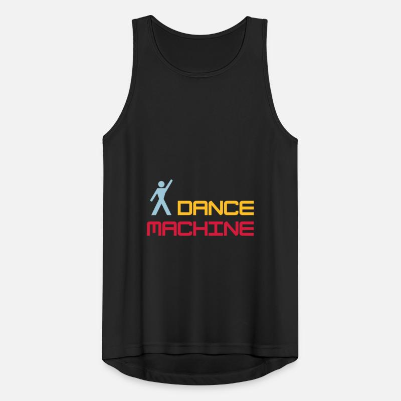★ Couleurs de conception modifiables ★ Dance Machine Débardeur respirant Homme