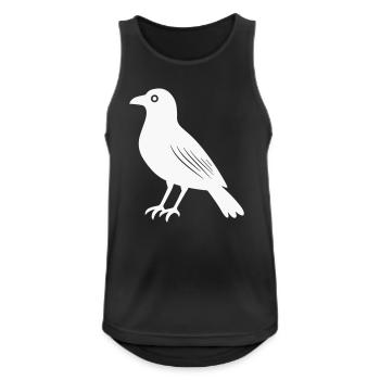 Raven - Men's Breathable Tank Top - black - Front - Nick (188cm)