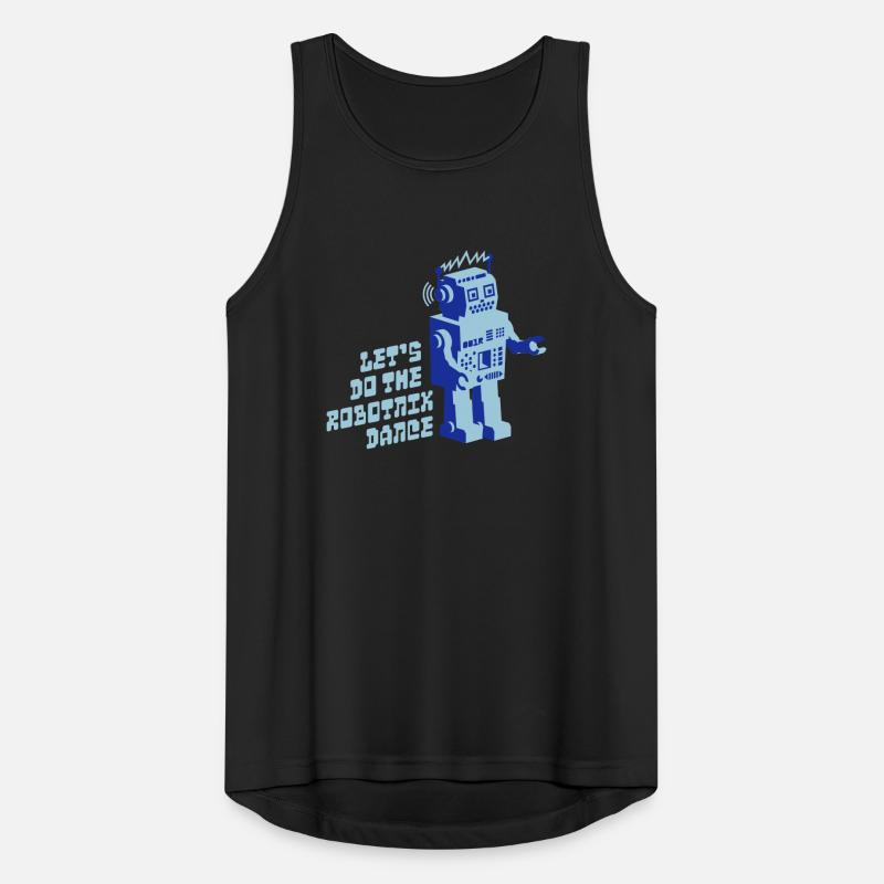 robotnik dance - old school robots Männer Tank Top atmungsaktiv