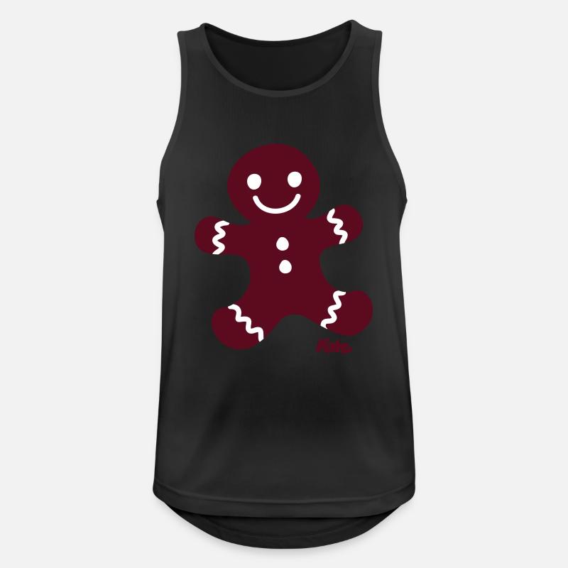 Lebkuchen 2c - Men's Breathable Tank Top - black
