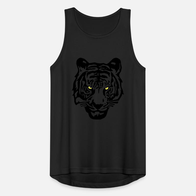 tiger_3c Männer Tank Top atmungsaktiv