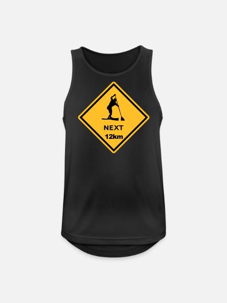 sup Australia roadsign - Men's Breathable Tank Top - black