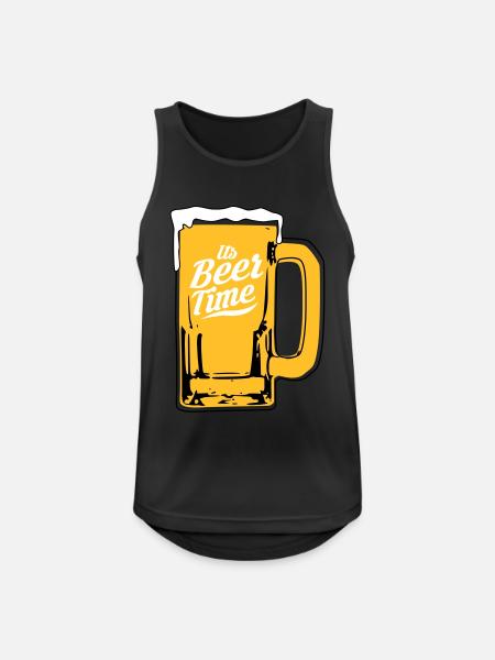 Beer design - Men's Breathable Tank Top - black
