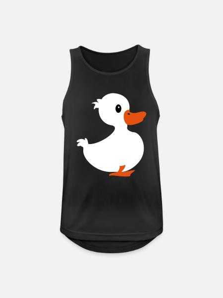 Little Duckling / Little Ducky (3c) - Men's Breathable Tank Top - black