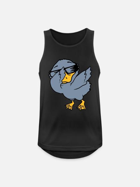 Dabbing Party Ducklings Cool - Men's Breathable Tank Top - black