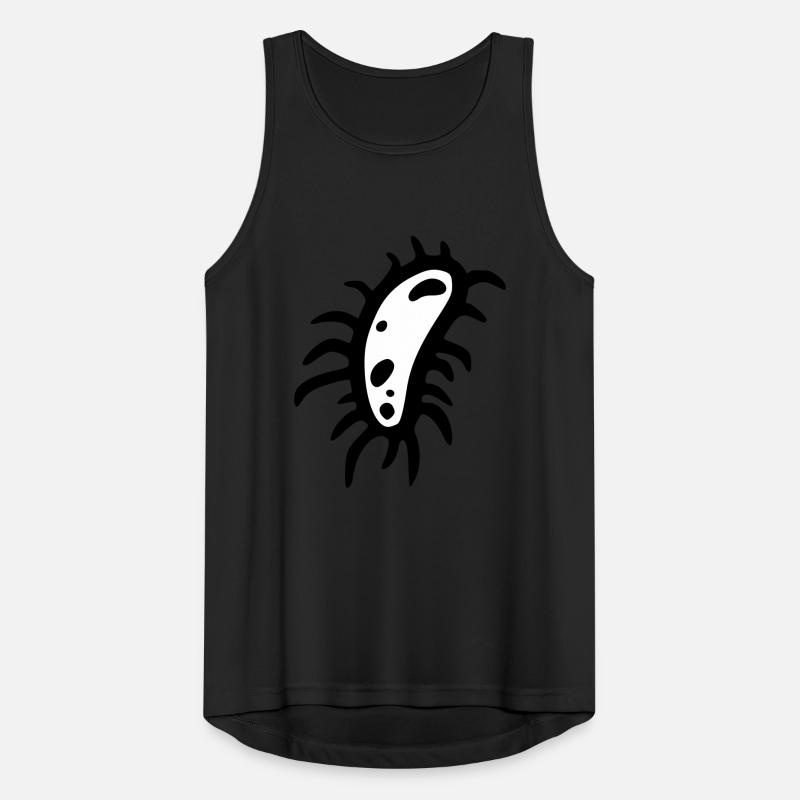 bacteria cell type 3 Débardeur respirant Homme