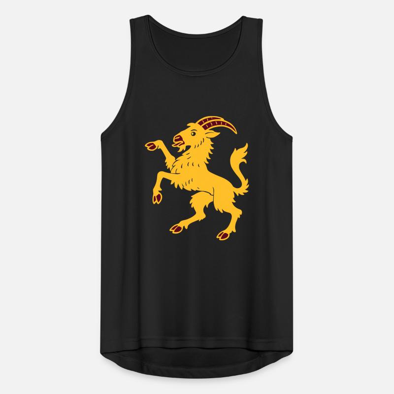 Hälsinge Ziege Männer Tank Top atmungsaktiv