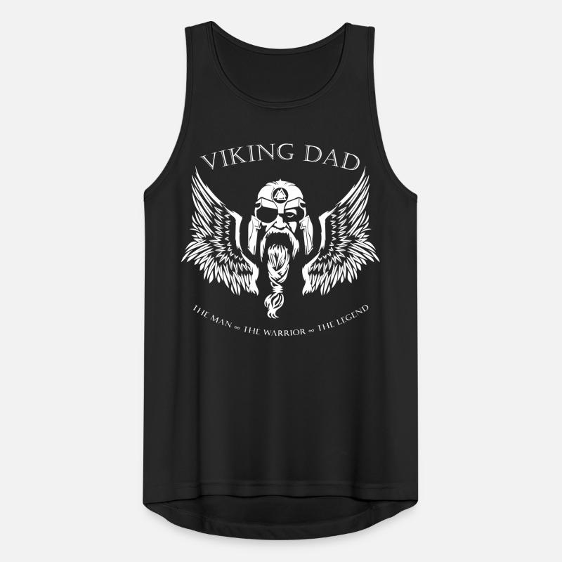 Design Viking Dad - Wikinger Dad Männer Tank Top atmungsaktiv
