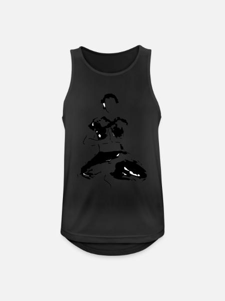 Yogi - Débardeur respirant Homme - noir