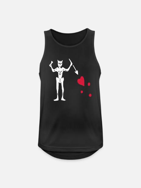 Blackbeard - Men's Breathable Tank Top - black