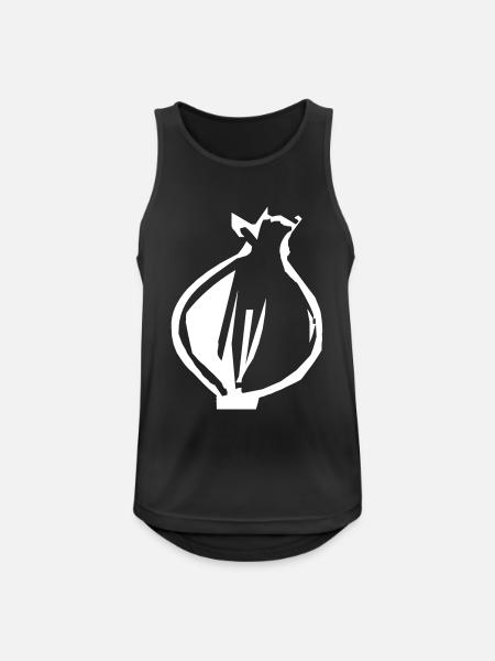 onion - Men's Breathable Tank Top - black