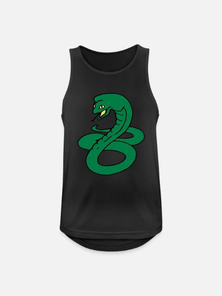 Cobra - Men's Breathable Tank Top - black