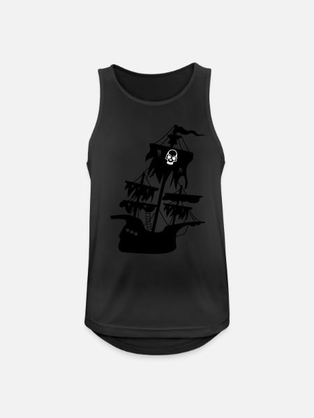 geisterschiff - Men's Breathable Tank Top - black