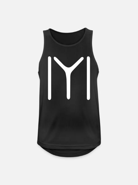Türk IYI Kayi Boyu - Men's Breathable Tank Top - black