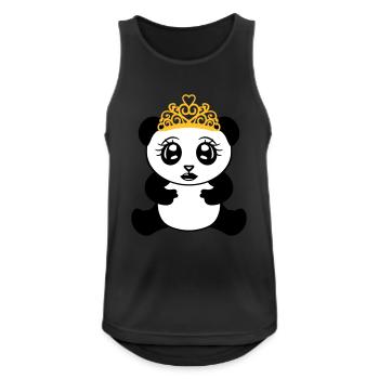 weiblich maedchen prinzessin krone koenigin schoen - Männer Tank Top atmungsaktiv - Schwarz - Vorne - Nick (188cm)