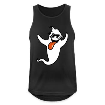cool sunglasses grimace ghost ghost laugh - Men's Breathable Tank Top - black - Front - Nick (188cm)