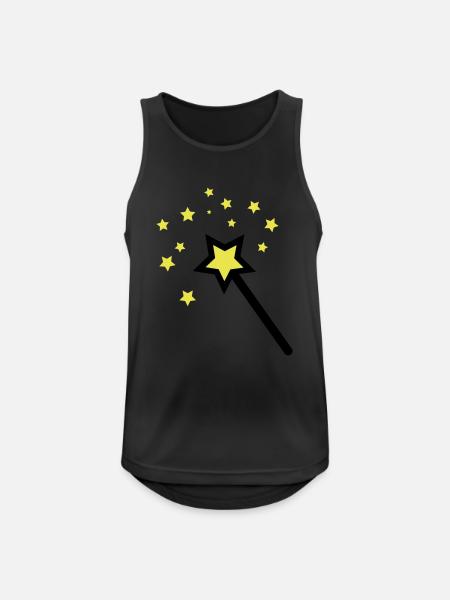 wand - Men's Breathable Tank Top - black