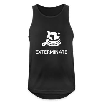 Exterminate - Men's Breathable Tank Top - black - Front - Nick (188cm)
