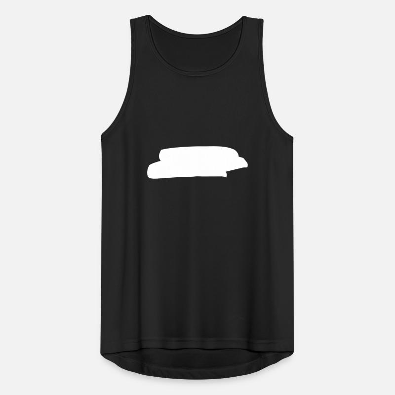 Doodle background shape Men's Breathable Tank Top