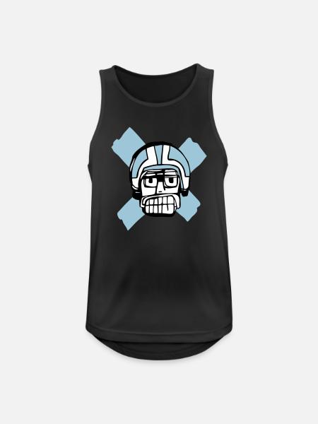 Junior - Men's Breathable Tank Top - black
