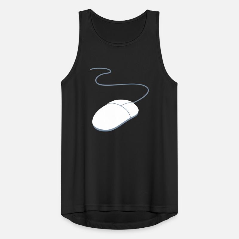 computer mouse Men's Breathable Tank Top