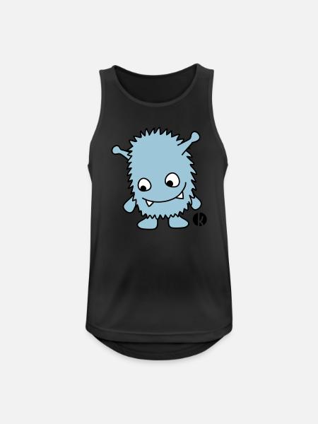 Monster (3ck) - Men's Breathable Tank Top - black
