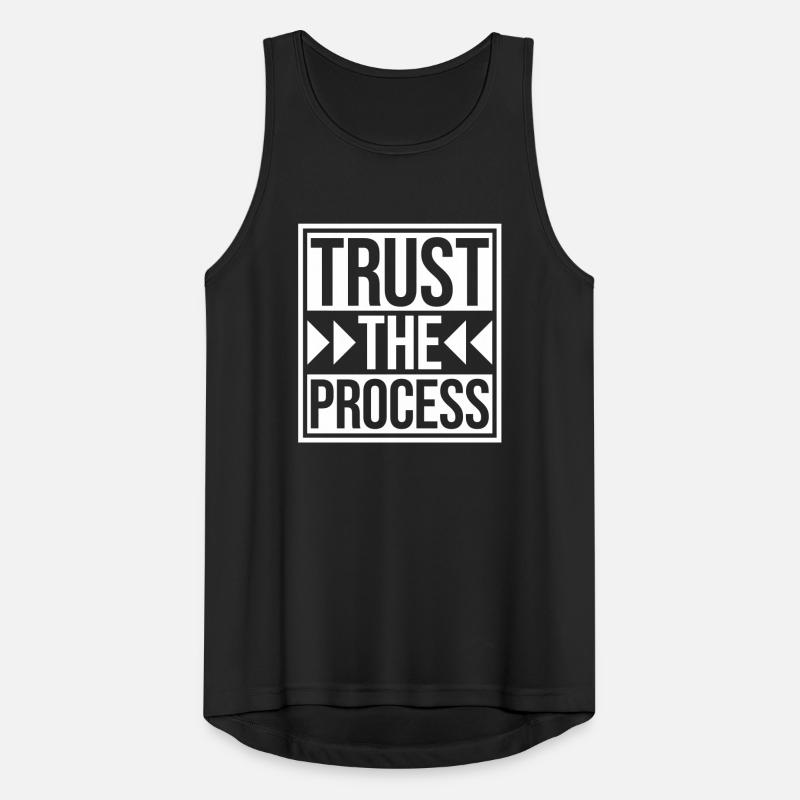 faire confiance au processus Devis Débardeur respirant Homme