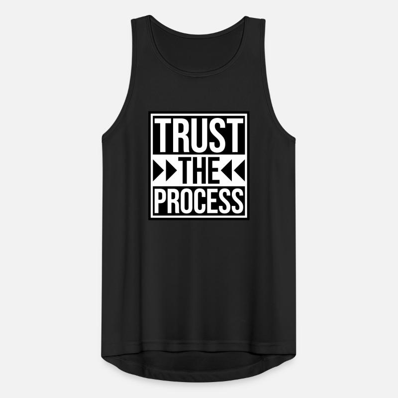 faire confiance au processus Devis Débardeur respirant Homme