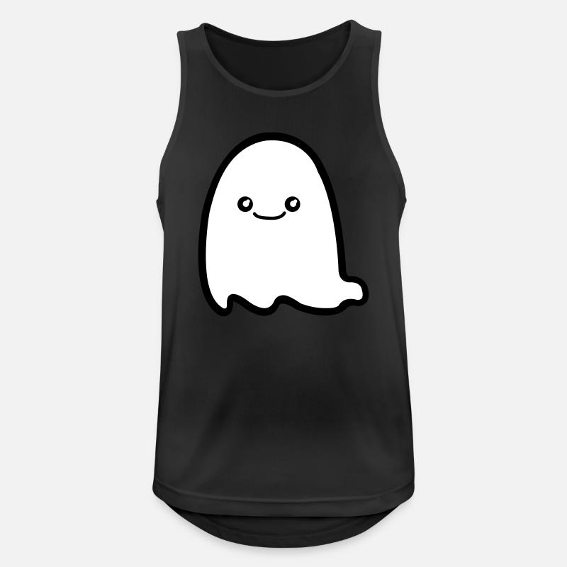 Ghost Comic - Men's Breathable Tank Top - black