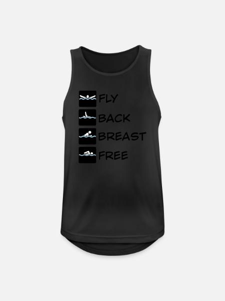 medleycorrected - Men's Breathable Tank Top - black