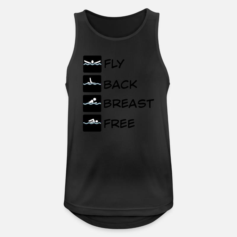 medleycorrected - Men's Breathable Tank Top - black