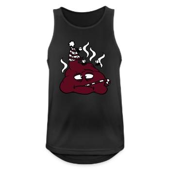 party geburtstag feiern traurig alleine einsam ges - Männer Tank Top atmungsaktiv - Schwarz - Vorne - Nick (188cm)