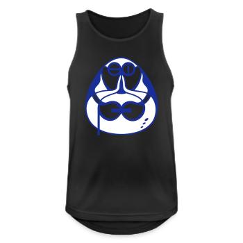 Eyes everywhere. Vigilance and caution required - Men's Breathable Tank Top - black - Front - Nick (188cm)
