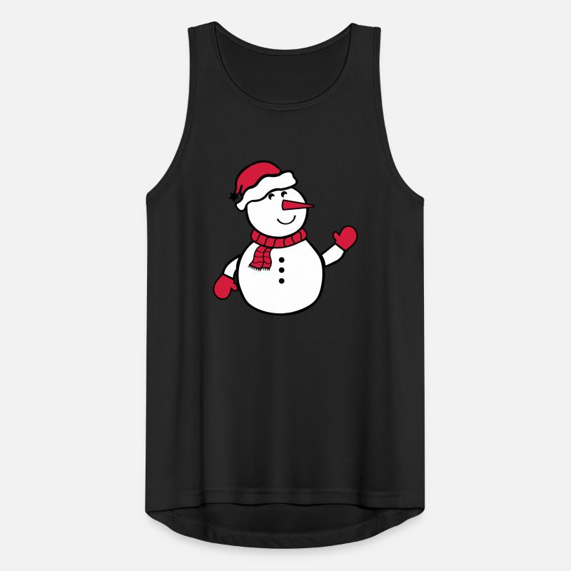 snowman Men's Breathable Tank Top