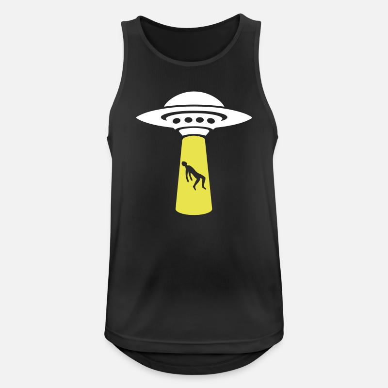 L'évolution des extraterrestres - Débardeur respirant Homme - noir