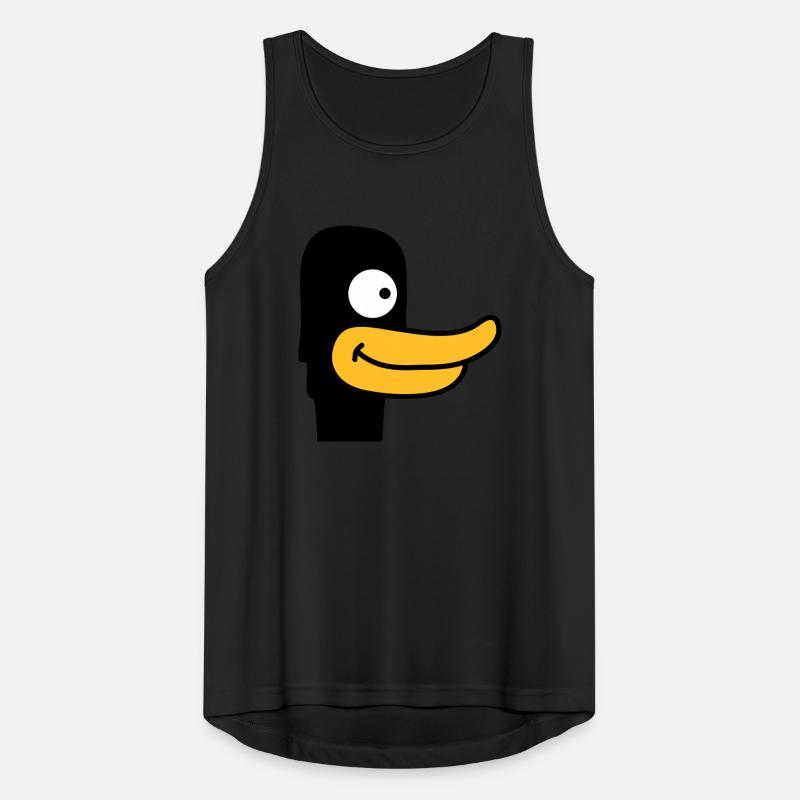 Duck Face Men's Breathable Tank Top