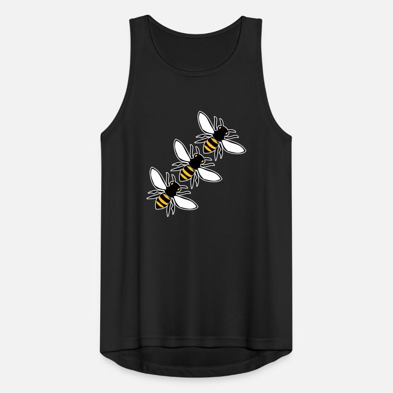 flying bees Men's Breathable Tank Top