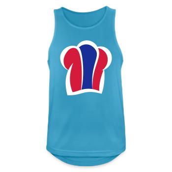 Thai Chef's Hat Kitchen Thai Chef - Men's Breathable Tank Top - sapphire blue - Front - Nick (188cm)