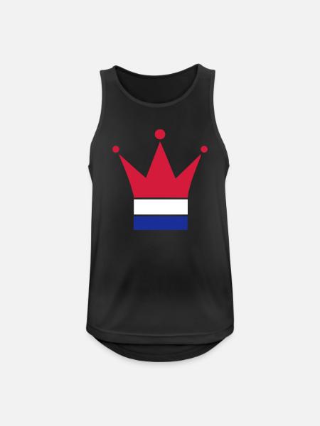 Pays-Bas - Débardeur respirant Homme - noir