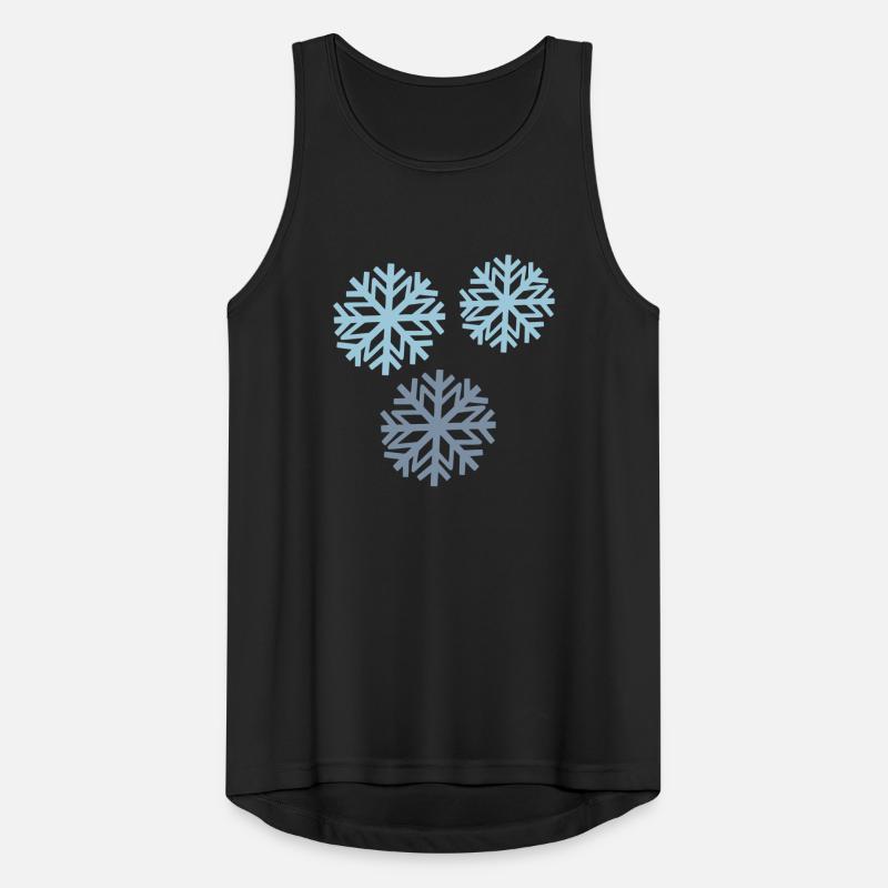 snowflake 2 Men's Breathable Tank Top