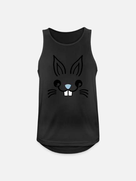 Lapin - Débardeur respirant Homme - noir