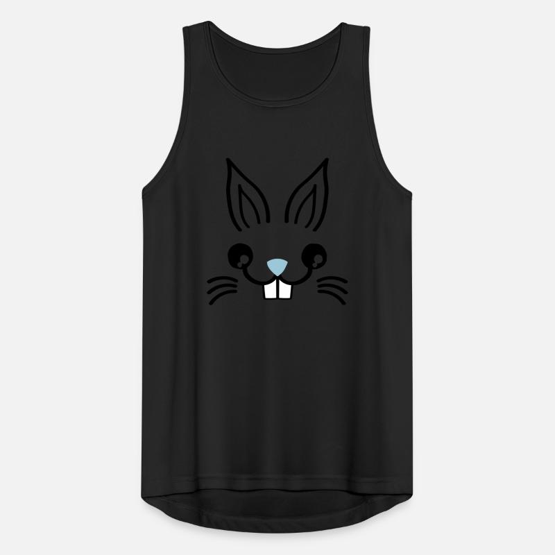 Bunny Rabbit Men's Breathable Tank Top