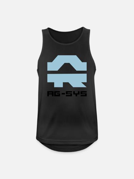 ag systems - Men's Breathable Tank Top - black