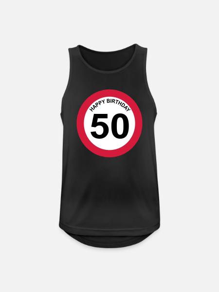 50 - Débardeur respirant Homme - noir