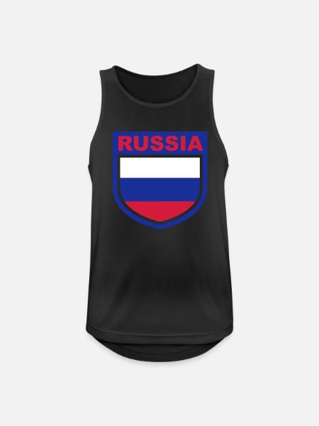 russia_emblem - Men's Breathable Tank Top - black